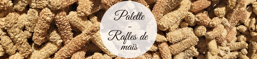 Barbecue Naturel : Palette Sacs de Rafles de Maïs